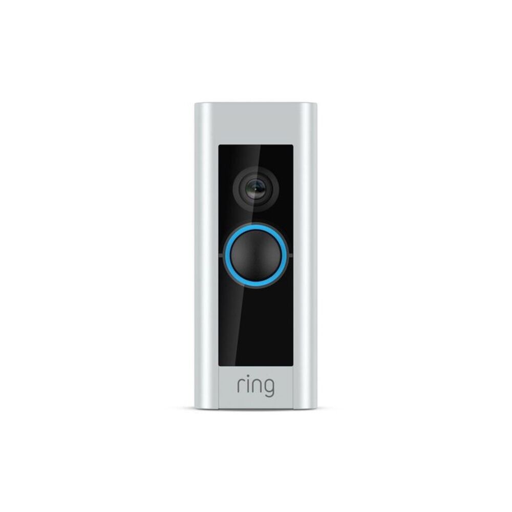 New Ring - Ring 1080p HD Smart Doorbell Motion Zones Two-Way  Silver